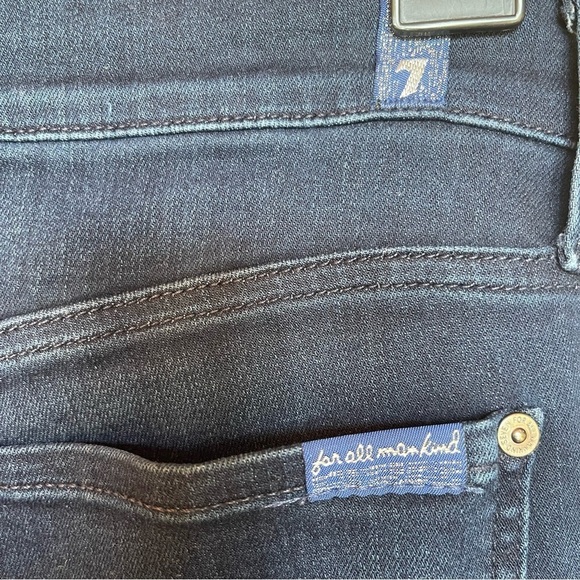 7 For All Mankind high waist  Ankle Givenevere Jeans size 31 - Picture 7 of 14